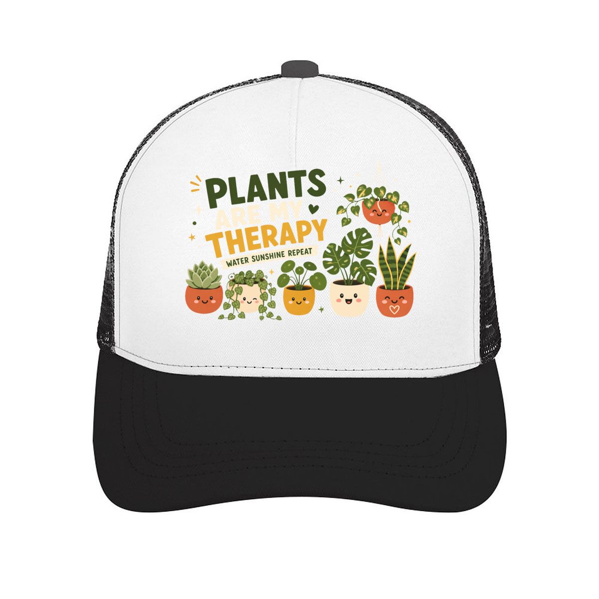 Plant Parent Hat - Grappige Plant Parent Motivation Quote Mesh