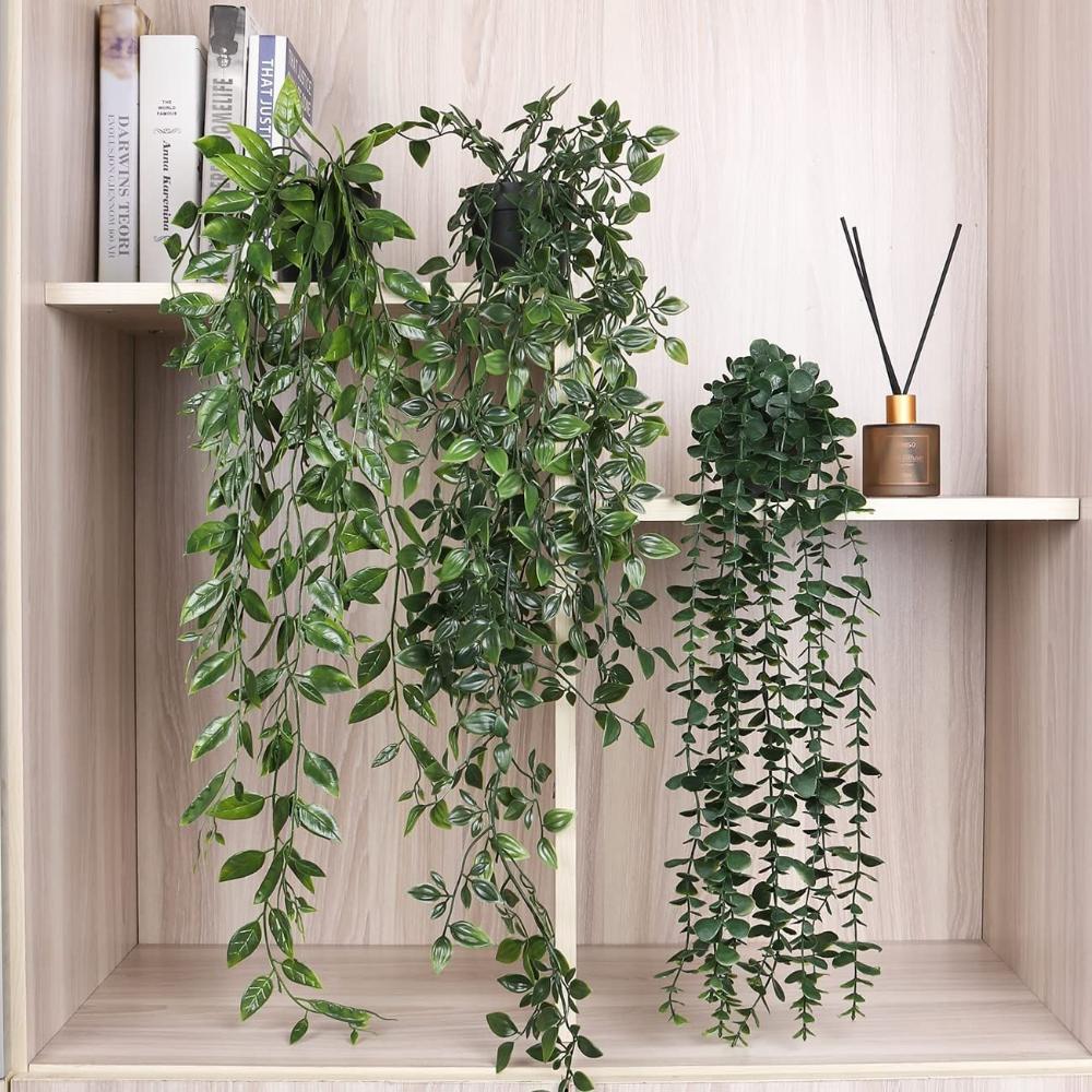 String Of Pearls Plant - Kunstmatige hangplanten met pot Nepplanten Hangende