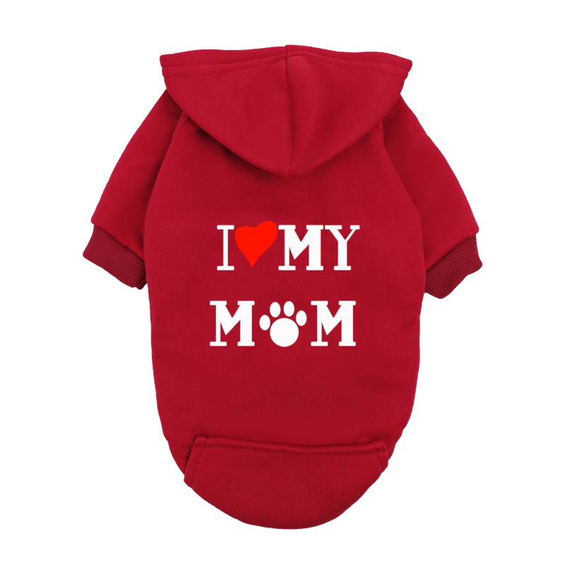 I Love My Mom Dog Hoodie - Sch - Plant Parent Hoodie recensie en prijs