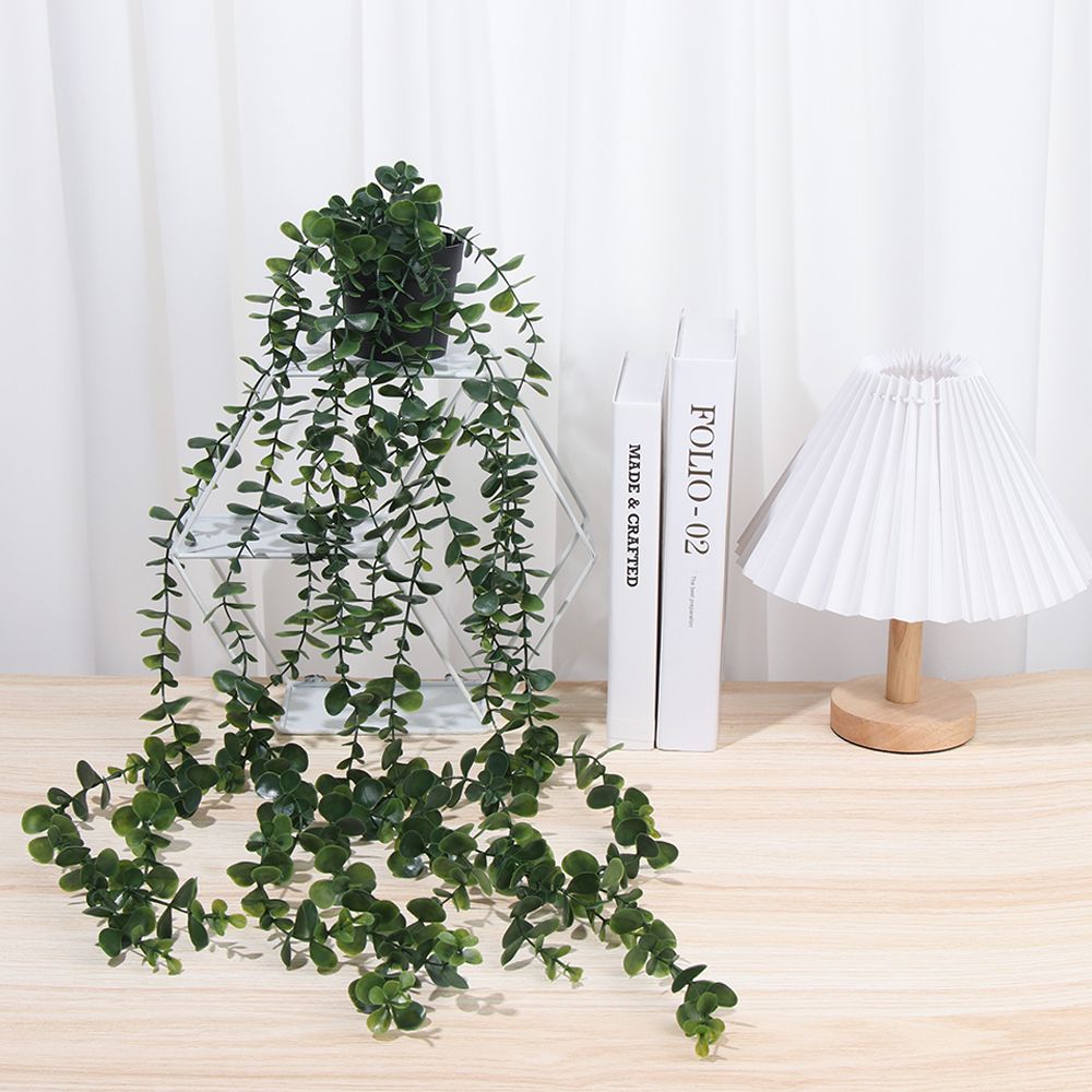 Kunstmatige hangplanten met po - String Of Pearls Plant recensie en prijs