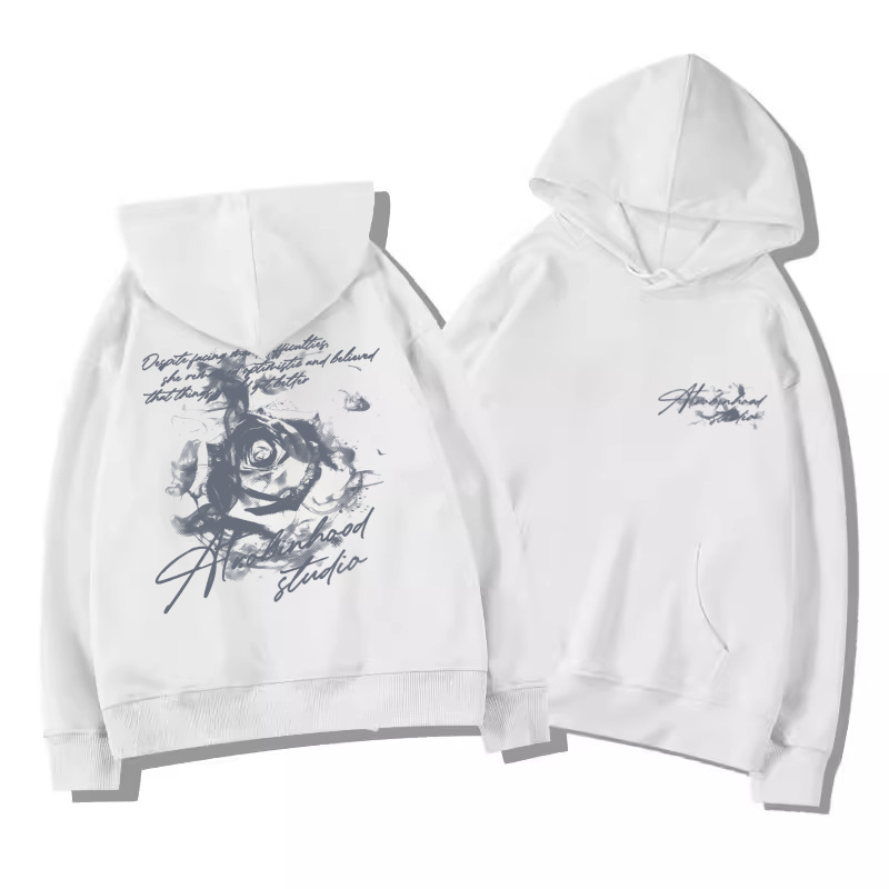 Rose Flower Heren Dames Hoodie - Plant Parent Hoodie recensie en prijs