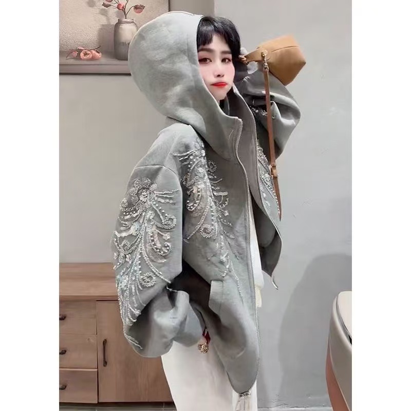 Mode Bloemen Borduurwerk Paill - Plant Parent Hoodie recensie en prijs
